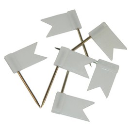 BIG-SAM 30001 – 40 Pin Pins – Flags / Flags – White