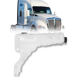 Sterlix Coolant Tank Fits Kenworth T680 T880 Peterbilt 579 2013-2017 [with Cap] Radiator Reservoir Tank Replacement Kenworth T680 T880 Peterbilt 579 Semi Trucks Engine Coolant Bottle Tank
