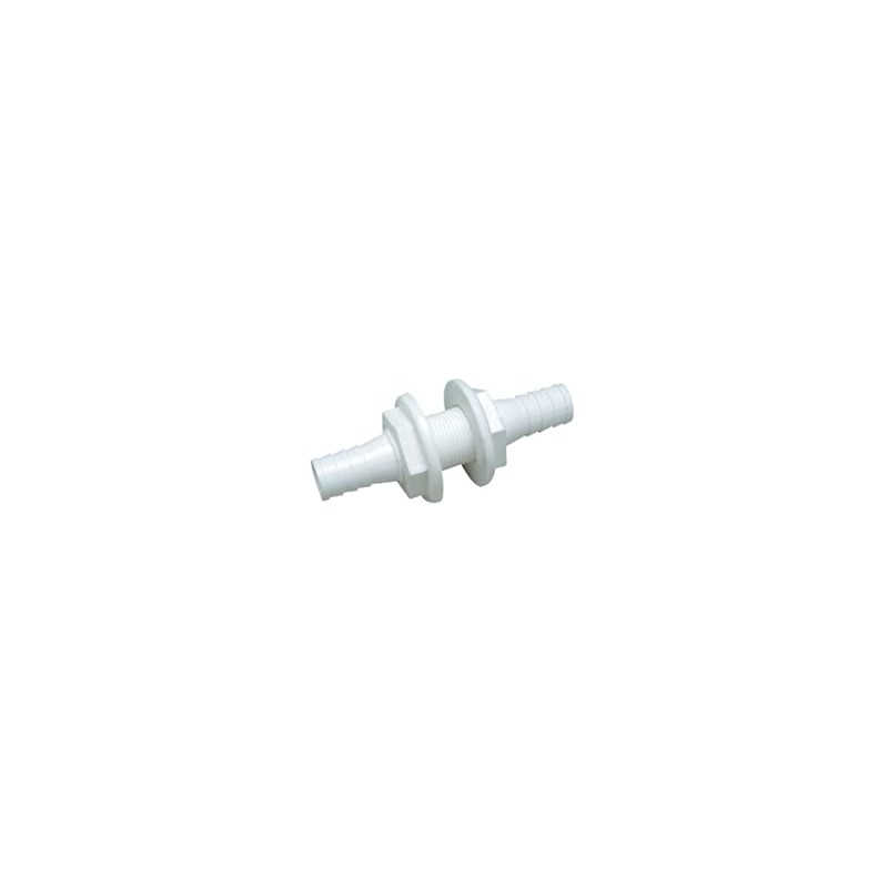 SEACHOICE Double Ended Connector, Thru Hull, 3/4" X 3/4" 1