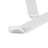 Laptop Stand Aluminum Alloy Silver Foldable Design Regulable Height Heat
