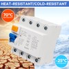 FI Circuit Breaker 40A 30mA 4-Pin Type B Residual Current