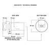 Radiator Accessories,Towel Rail Radiators Universal Brackets Chrome,White,Black, Radiator Valves (White