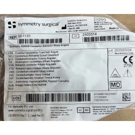 Symmetry Surgical Ref- 50-1181 ADSON Cerebellar Retractor Sharp Angled