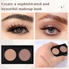 Duo Eye Shadow Palette，Nude Matte+ Warm Gray Matte Shades Eyeshadow