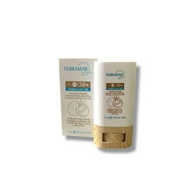 TERRAMAR TERRANATURE PROTECTOR SOLAR FACIALECOLÓGICO EN BARRA CON ACEITE DE OLIVA, COCO Y ALOE VERA +50 UVB +UVA (+REGALO SORPRESA)