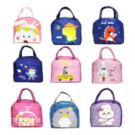 KH Lonchera Térmica Diseños Figuras Colores Moda Mayoreo 12pz