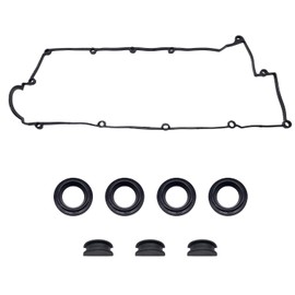 Juego de juntas de tapa de válvulas HiSport VS50583R - Compatible con Hyundai Elantra 2003-2012 Tucson 2005-2009 Tiburon 2003-2008 Kia Soul 2010-2011 Sportage 2005-2010 Spectra 2004-2009 Spectra5 2005