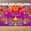 CapiSco Happy Diwali Backdrop for Indian Tradition Festival of Lights