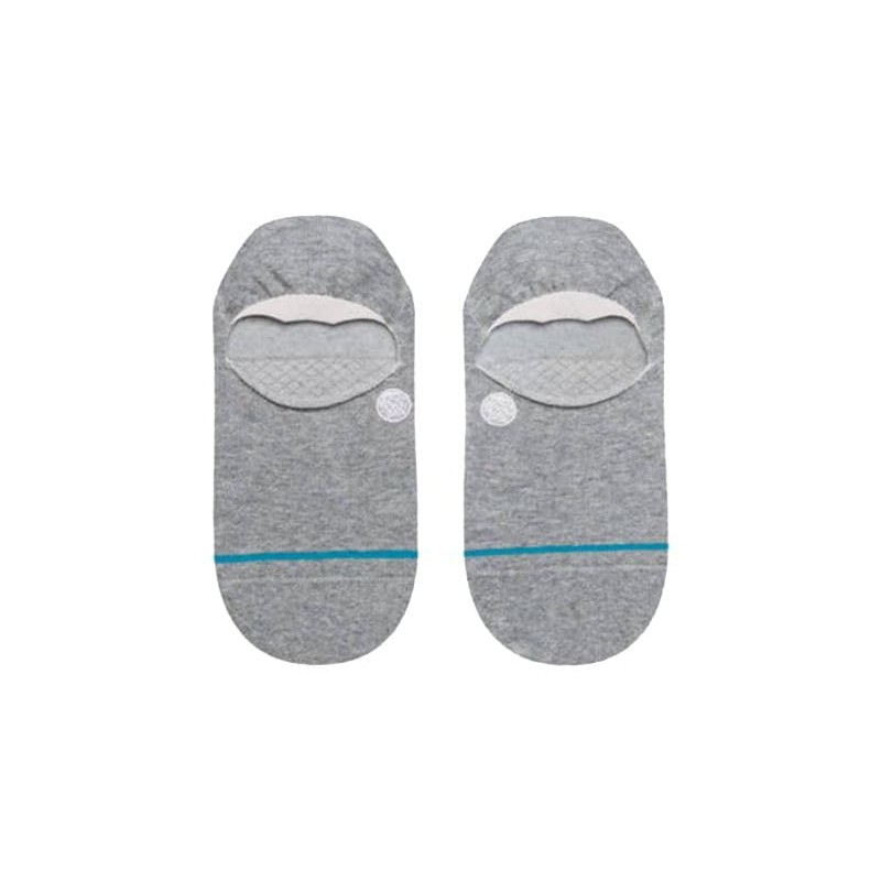 Stance Icon No Show 3-Pack Heather Grey LG (US Men's