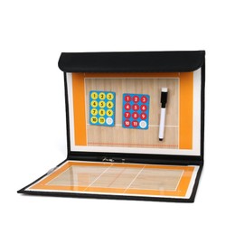 RoseFlower Volleyball Tactical Board with Marker Pen and Magnets, Tactical Board Volleyball Coaching Board for Training or Game Analysis