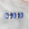 Fresh and lively ribbon check - Blue / 상큼발랄리본체크 -