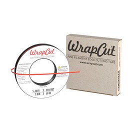 WrapCut, Edge Cutting Tape, 1/8-Inch X 200 Feet, 1 Roll, 883662001260