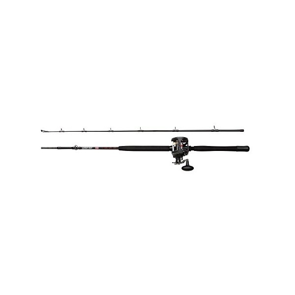 PENN Warfare Boat Rod and Multiplier Reel Fishing Combo Set - All-Round Saltwater Combo for Offshore Mackerel, Cod, Bass, Pollack and Flatfish