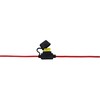 CUZEC 10FT/3.05m 14AWG 20A Battery Alligator Clip to SAE Connector/12V