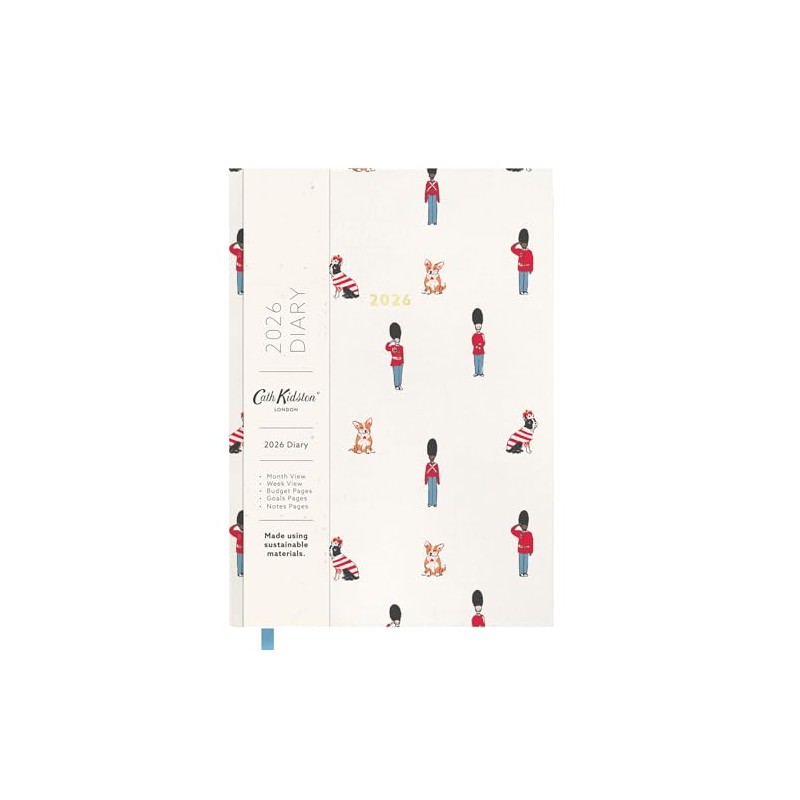 Ohh Deer 2026 Diary Cath Kidston Guards Ditsy Design -