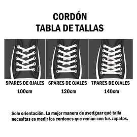 Mythya Cordones de Zapatos, Par de Agujetas Resistentes Unisex. Cordones para Tenis o Zapatos con Variedad de Tamaños y Colores. Shoe Laces (00-Blanco, 100cm)