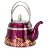 1.5L Teapot Classical Roman Tea Coffee Water Kettle Teaware Kitchen