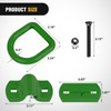 Nilight 4 PCS D Ring Tie Down Anchor 1/2" Heavy