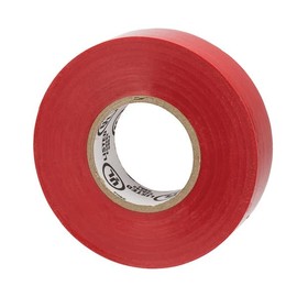 WarriorWrap Premium 3/4 in. x 66 ft. 7 mil Vinyl Electrical Tape, Red