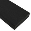 BuyPlastic Tangent Poly Lumber - Black, 1x4 (0.75" x 3.5"),
