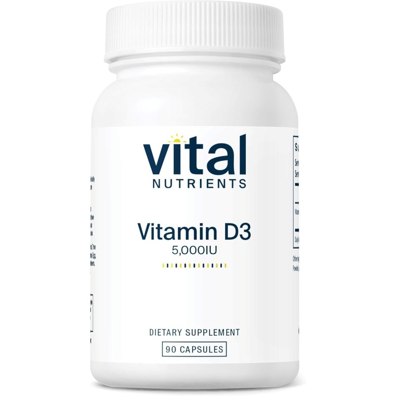 Vital Nutrients Vitamin D 5000 IU - Vitamin D3 Supplement