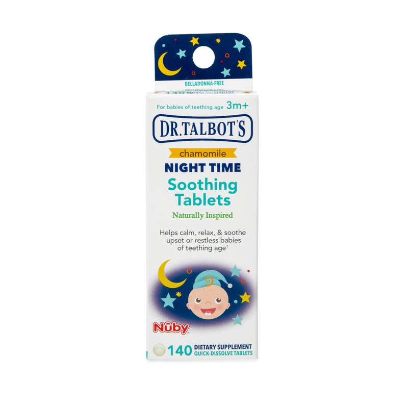 Dr. Talbot's Night Time Chamomile Soothing Tablets, Naturally Inspired, Quick