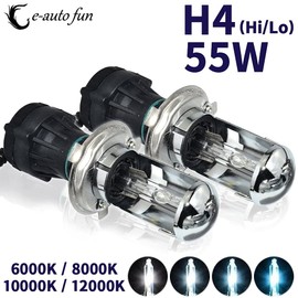 HID Bulb H4 Hi/Lo 55W 1000K AC 12V HID-H4-55W-1000K