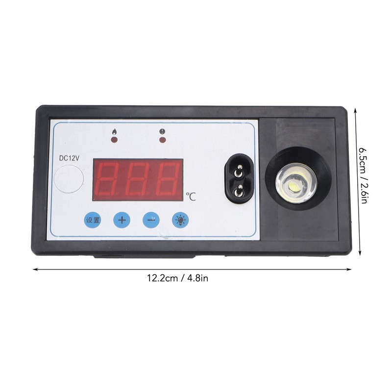 Incubator Temperature Controller with Lamp Automatic Water Bed Egg Incubator