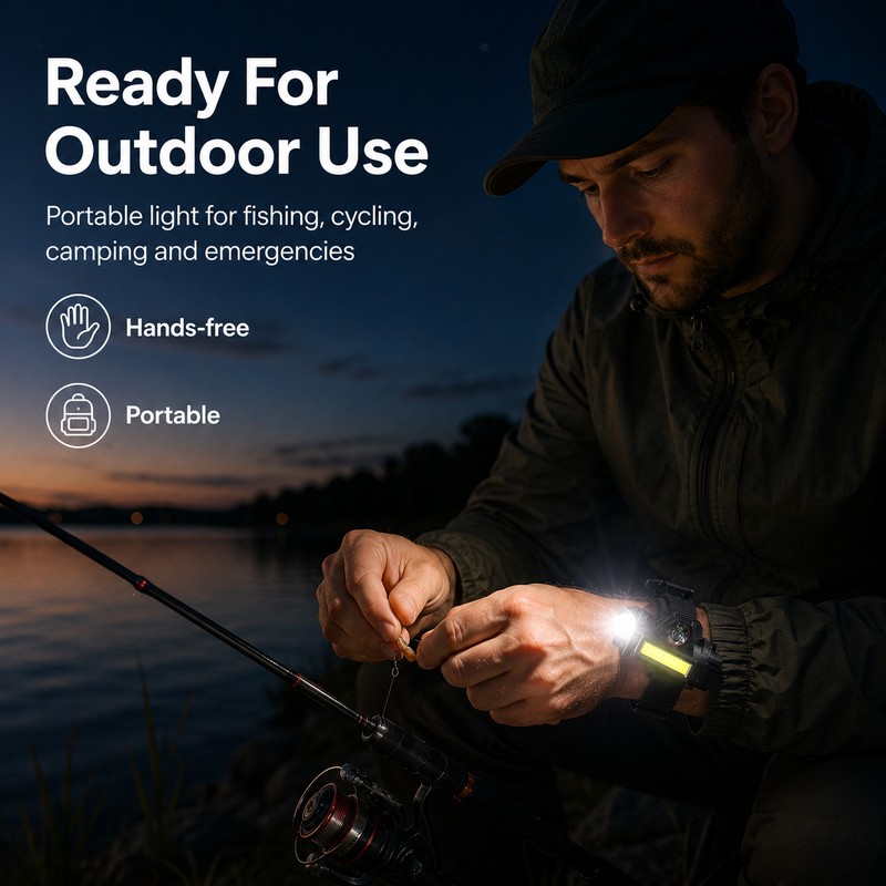 Rechargeable Roll Bar LED Light for UTV & Camping –