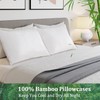 LINENOVA 100% Bamboo Pillowcase King Size Set of 2 -