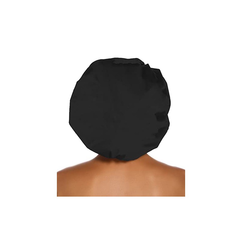 Hiumi Gorro Ducha Grande Hombres Mujeres Cabello Largo Reutilizable Trenzas