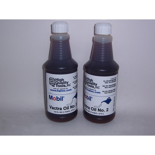 MOBILE VACTRA 2 PINTS OF MOBIL VACTRA WAY OIL #2