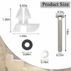 2025 Upgrade 1133024 1239016 Toilet Seat Bolts & Screws for