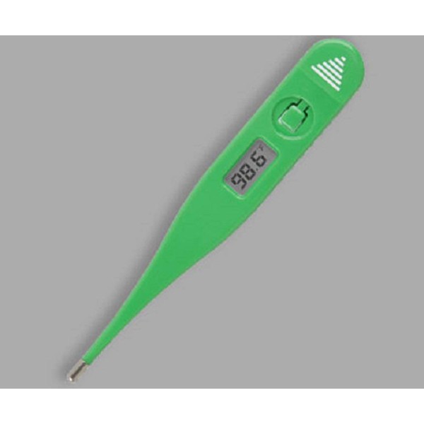 Veridian Healthcare 60-Second Digital Thermometer Oral Rectal Underarm (Green)