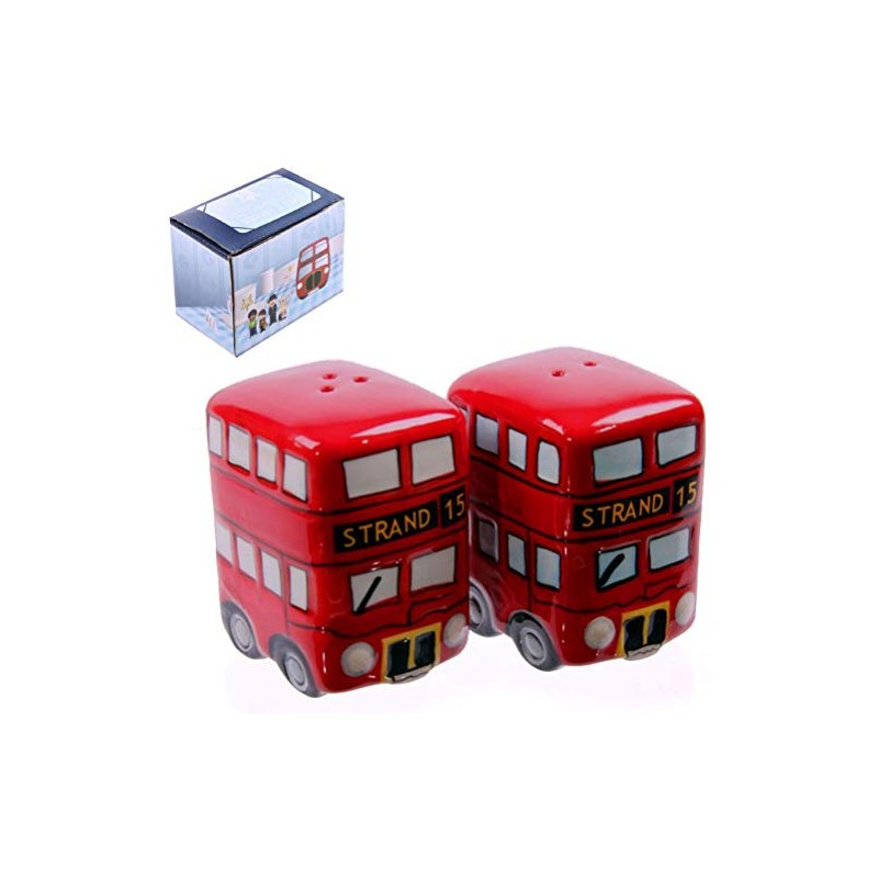 Routemaster Red Bus Salt and Pepper Set