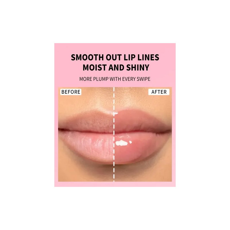Set De Cuidado Labial Hidratante Glossy Liquid Lip Oil Gloss