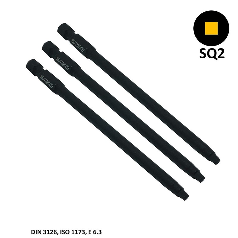 3 x SabreCut SC116SQ2_3 116mm SQ2 Compatible with Hilti SMD