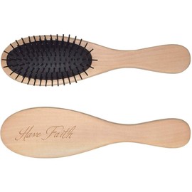 'Have Faith' Wooden Hairbrush (HA00055822)