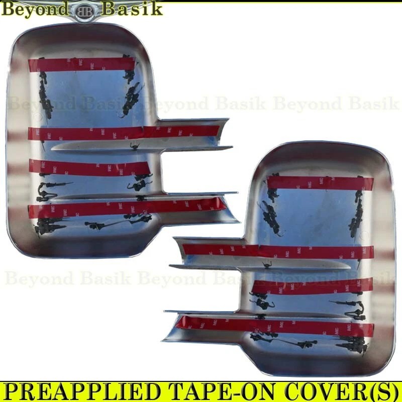 Torox 1999-2015 CHEVY SILVERADO 2500/3500 TOWING FULL Chrome Mirror Covers