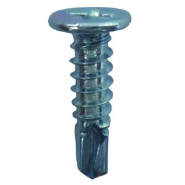 DAIDOHANT 10175641 Uniqlo Drill Screw for Steel Houses [Flat Head] Nominal Diameter d 0.19 x (L) 0.6 x 0.6 inches (16 mm) x Head Diameter D 0.3 inches (8.8 mm) (50 Pieces)