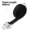 URAQT Tie Down Straps, 4 Pack Heavy Duty Tensioning Belts,