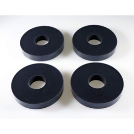 Sorbothane Premium Vibration Isolation Washer (3" OD x 1" ID x 0.5" Thick, 50 Durometer (Medium))