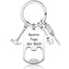 kiimiipa Dad Gift, Gifts for Dad Keyring, Dad Gift Birthday,