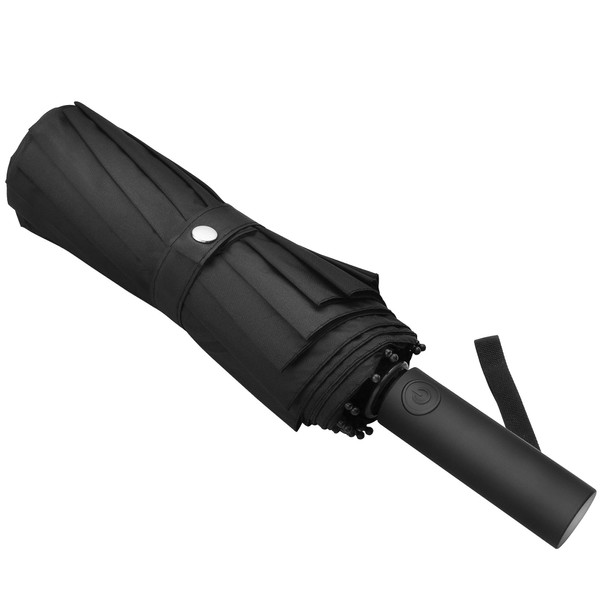 Wuchiaki Fully Automatic Travel Folding Umbrella Strong Windproof Rainproof and