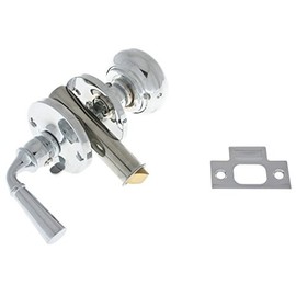 idh by St. Simons 21250-026 Premium Quality Solid Brass Storm Screen Door Latch, Polished Chrome