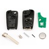 Key Remote Control Folding Key 2 Buttons Car Key Transmission