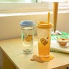 Kakao Friends KF Clear Tumbler Straw Large Capacity 591ml, KF