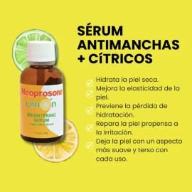Kit Neoprosone Express Rutina Skincare Viral Limpiador Serum Crema Vitamina C Citricos Despigmentacion Quita Manchas Ilumina Antiedad Antioxidantes...