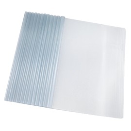 Pack of 12 Notebook Covers A4 Transparent Binder A4 Clamp Binder Polypropylene Plastic Application Folders