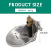 Abustle pig Metal Sheep Automatic Water Drinking Bowl, Thickened Steel